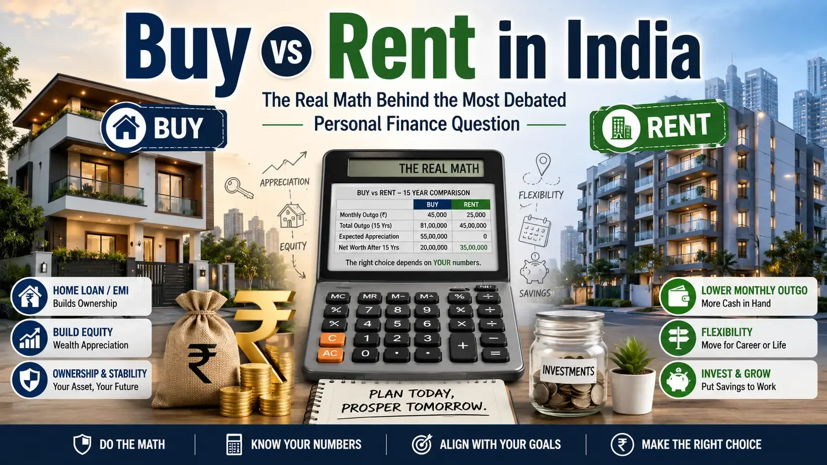 House keys and a rental agreement